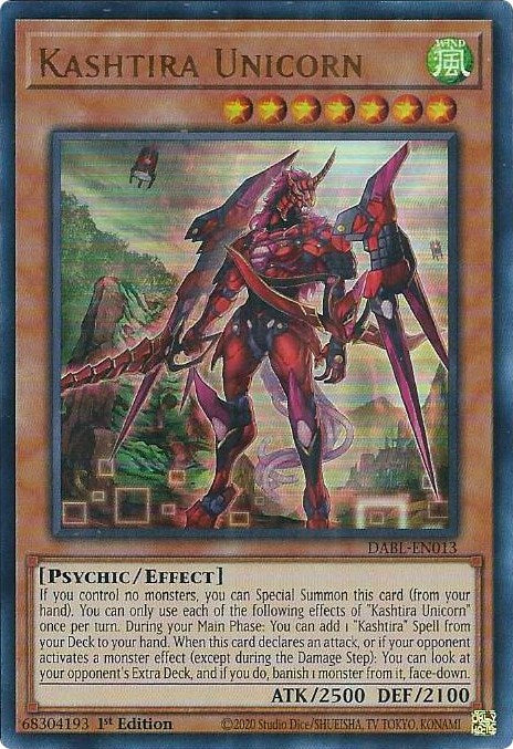 Kashtira Unicorn [DABL-EN013] Ultra Rare | Good Games Morley