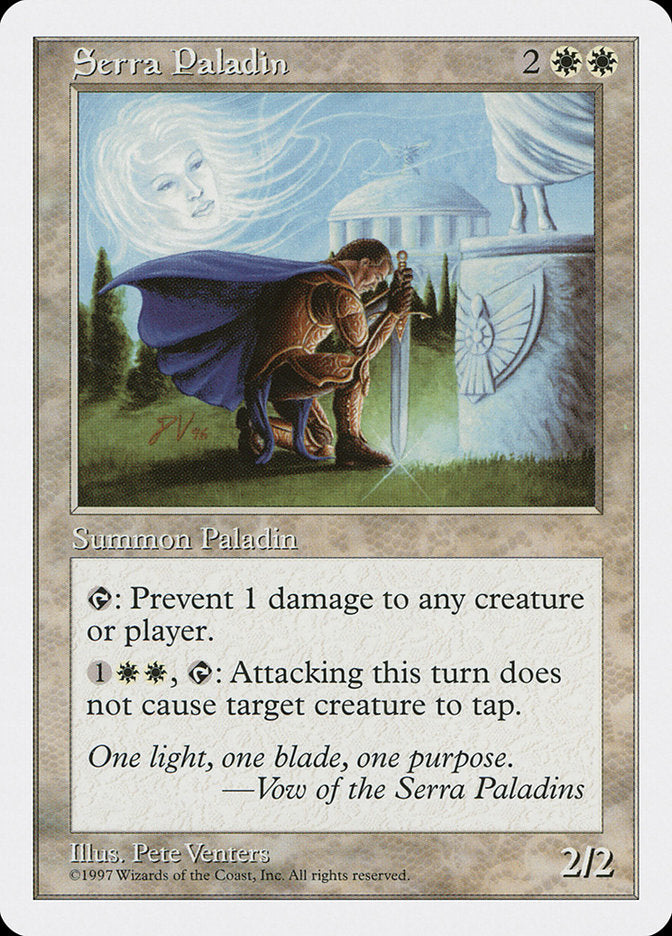 Serra Paladin [Fifth Edition] | Good Games Morley
