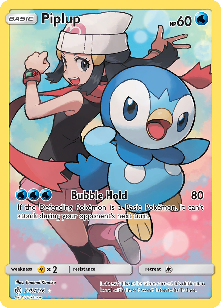 Piplup (239/236) [Sun & Moon: Cosmic Eclipse] | Good Games Morley