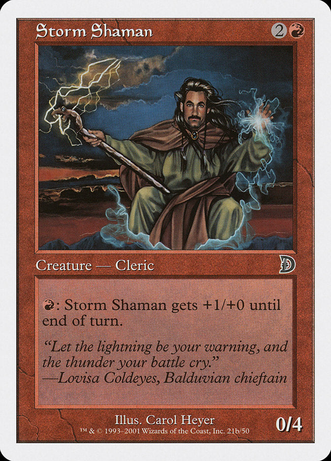 Storm Shaman (Male) [Deckmasters] | Good Games Morley