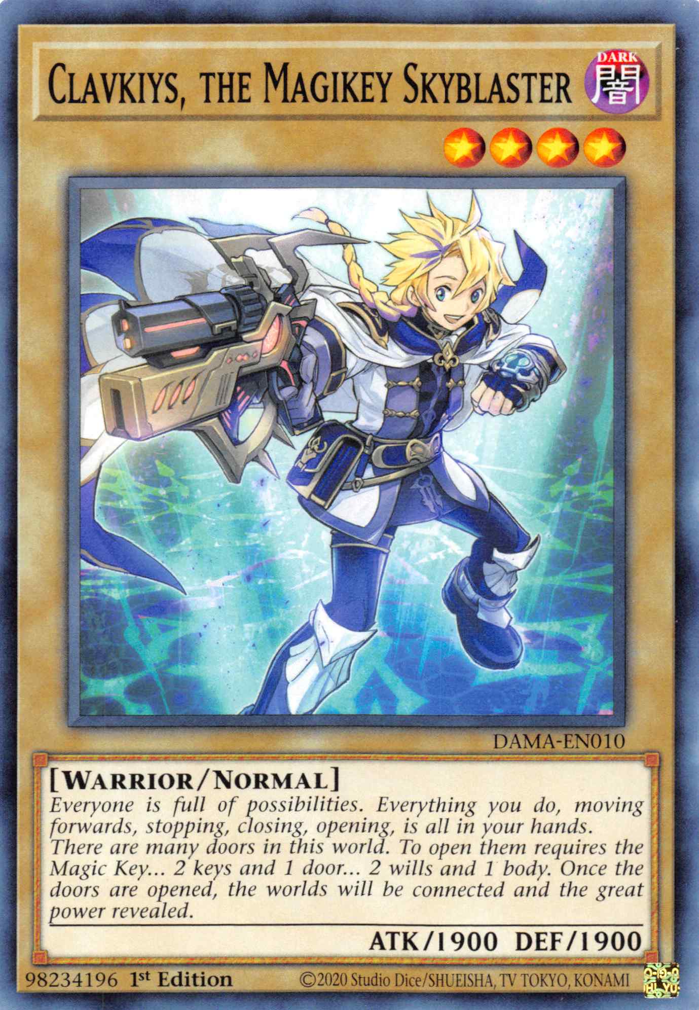 Clavkiys, the Magikey Skyblaster [DAMA-EN010] Common | Good Games Morley