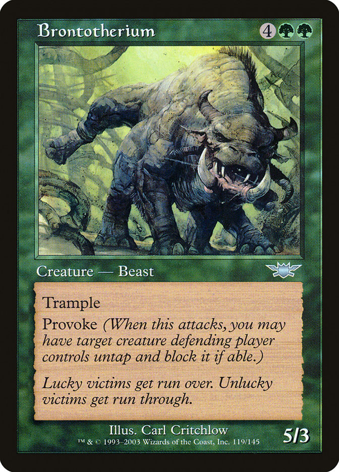 Brontotherium [Legions] | Good Games Morley