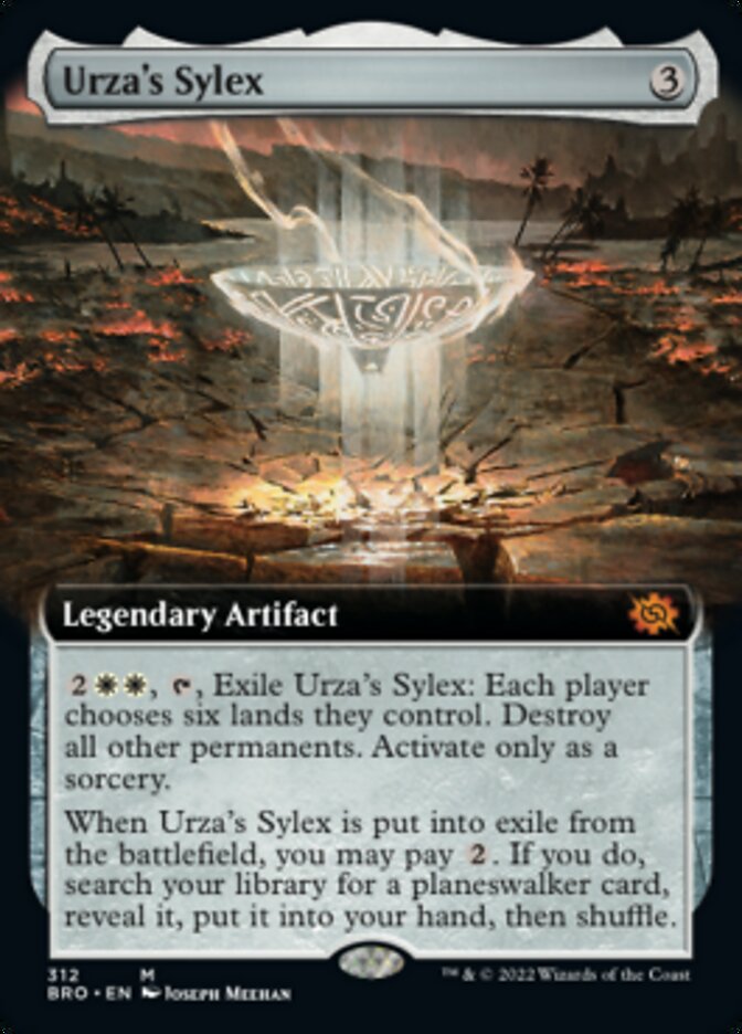 Urza's Sylex (Extended Art) [The Brothers' War] | Good Games Morley