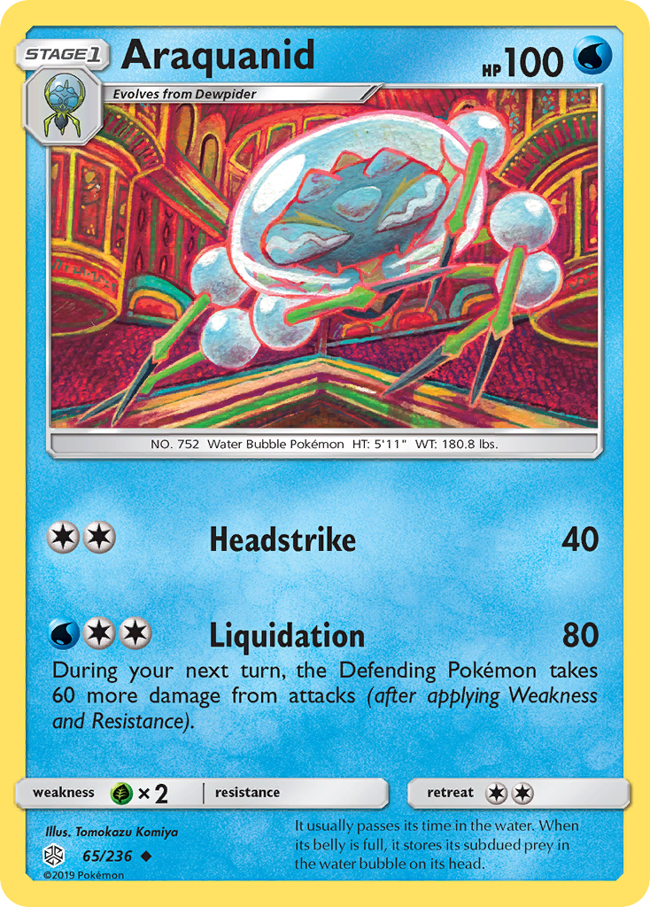 Araquanid (65/236) [Sun & Moon: Cosmic Eclipse] | Good Games Morley