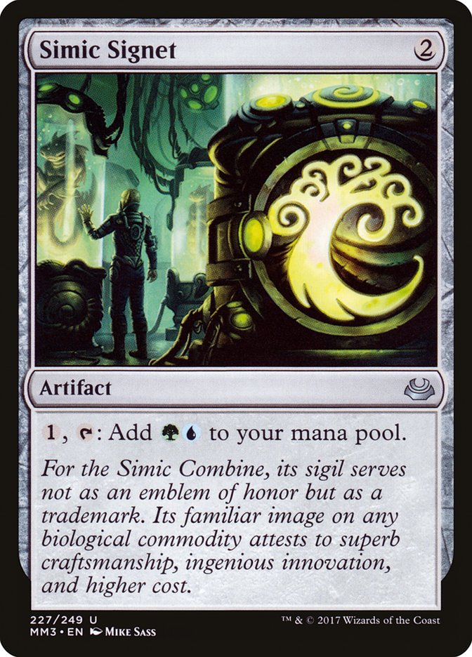 Simic Signet [Modern Masters 2017] | Good Games Morley