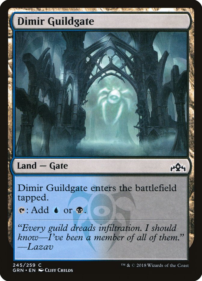 Dimir Guildgate (245/259) [Guilds of Ravnica] | Good Games Morley