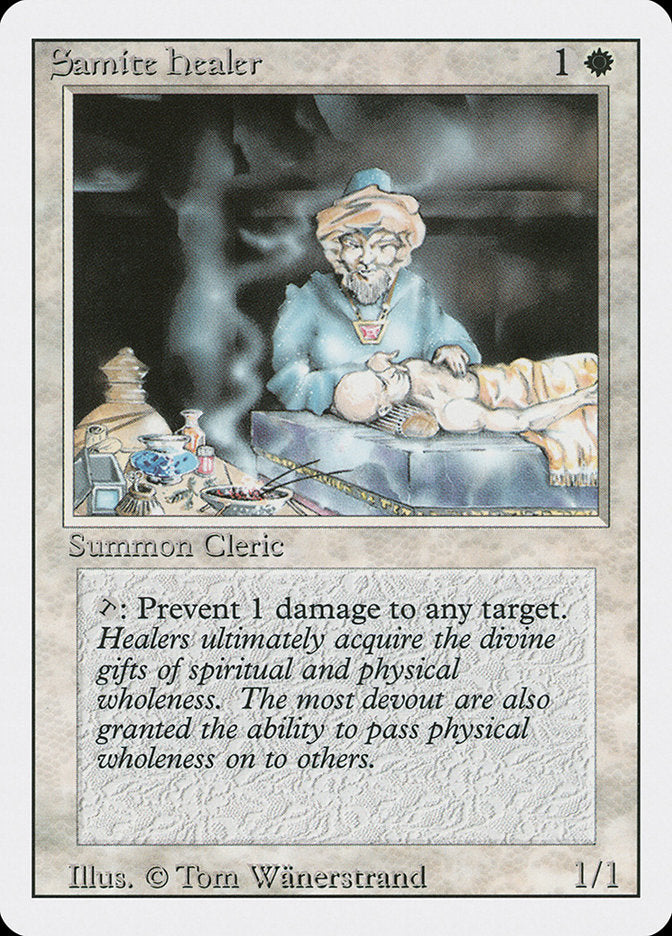 Samite Healer [Revised Edition] | Good Games Morley