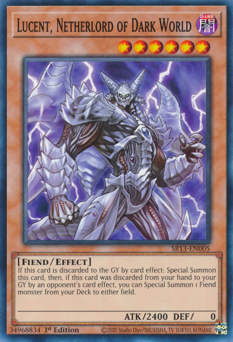 Lucent, Netherlord of Dark World [SR13-EN005] Common | Good Games Morley