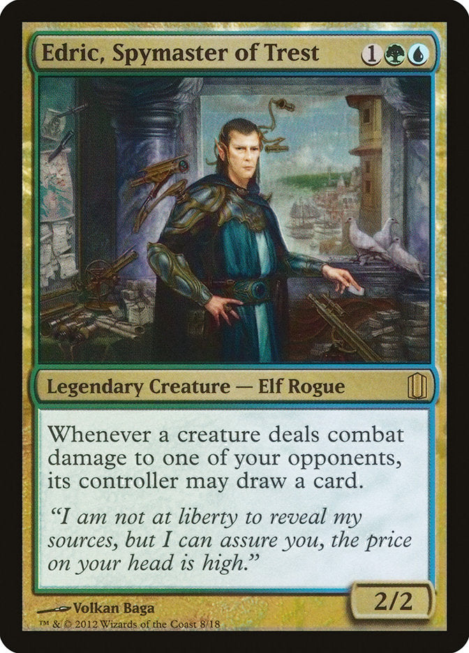 Edric, Spymaster of Trest [Commander's Arsenal] | Good Games Morley