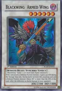 Blackwing Armed Wing [RGBT-EN041] Super Rare | Good Games Morley