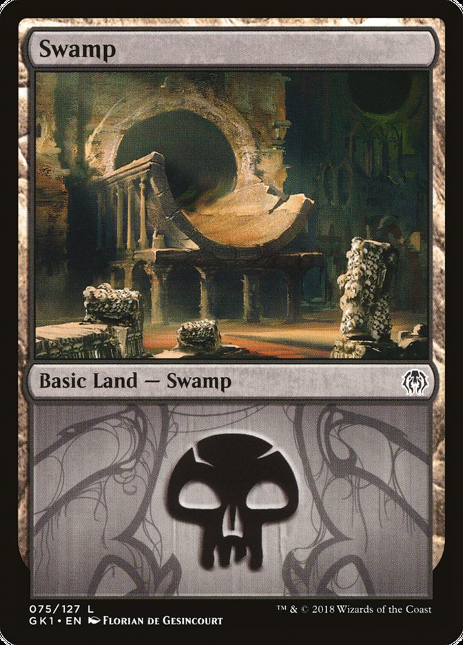 Swamp (75) [Guilds of Ravnica Guild Kit] | Good Games Morley