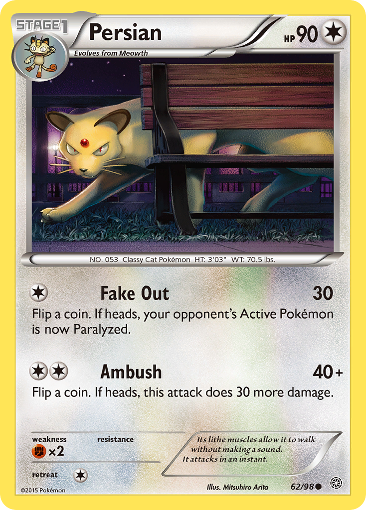 Persian (62/98) [XY: Ancient Origins] | Good Games Morley
