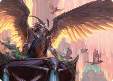 Falco Spara, Pactweaver 1 Art Card [Streets of New Capenna Art Series] | Good Games Morley