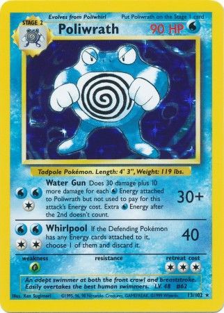 Poliwrath (13/102) [Base Set Unlimited] | Good Games Morley