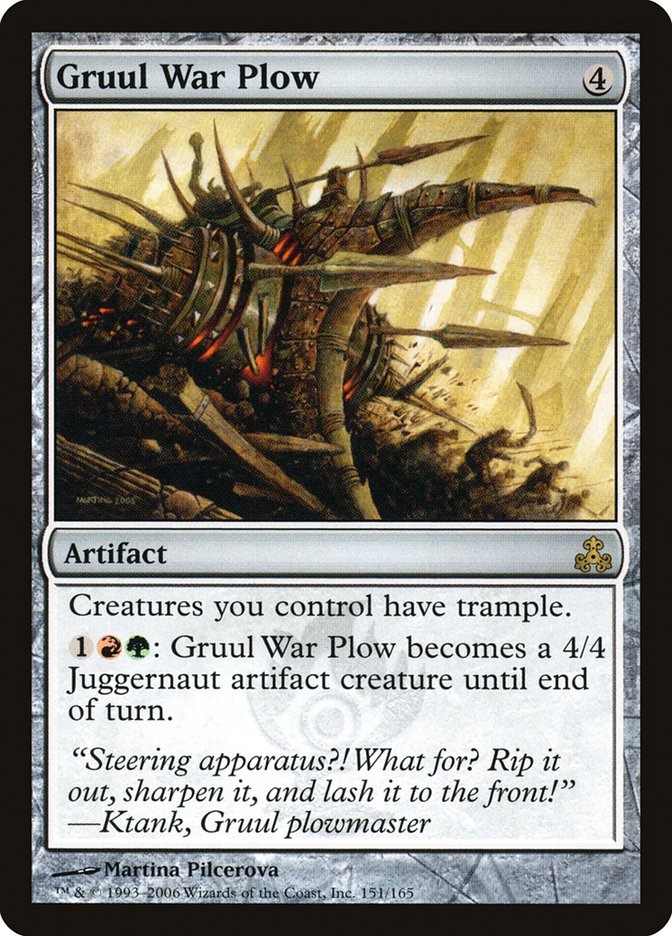 Gruul War Plow [Guildpact] | Good Games Morley