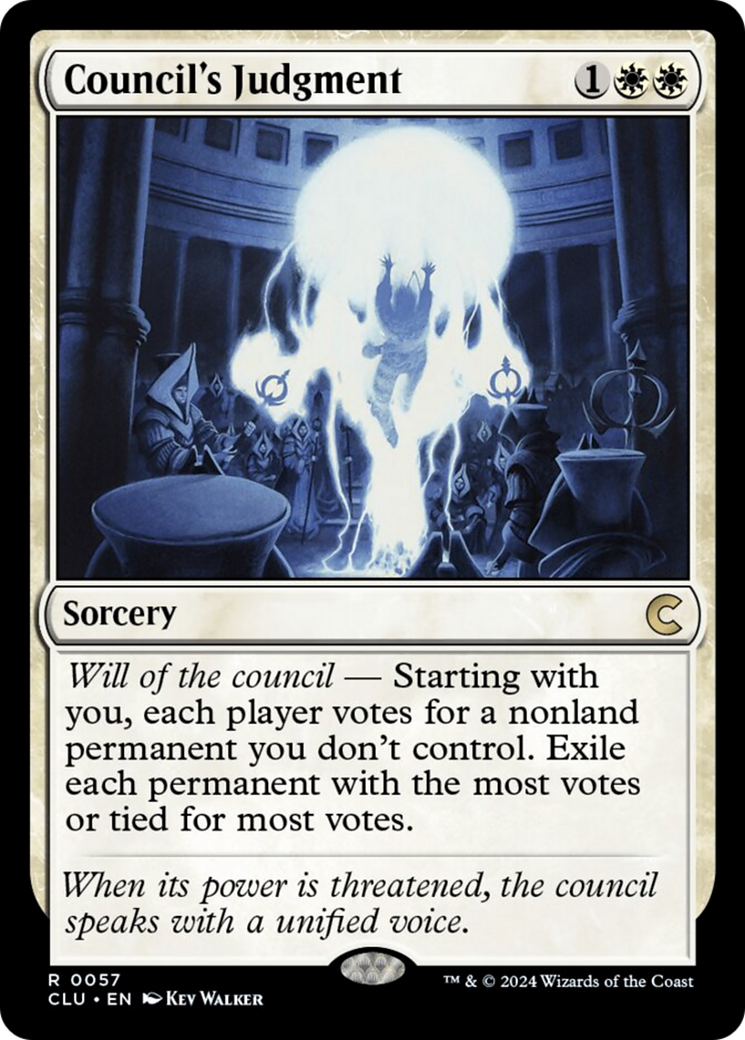 Council's Judgment [Ravnica: Clue Edition] | Good Games Morley