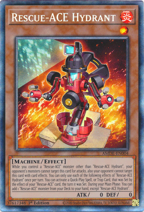 Rescue-ACE Hydrant [AMDE-EN004] Collector's Rare | Good Games Morley