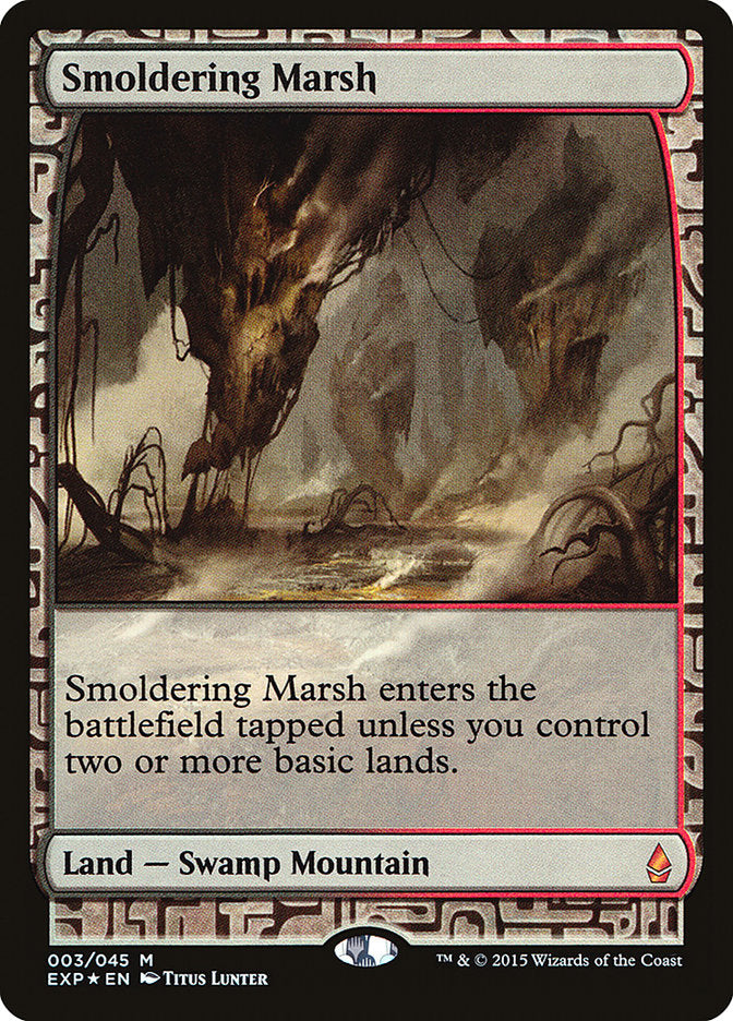 Smoldering Marsh [Zendikar Expeditions] | Good Games Morley