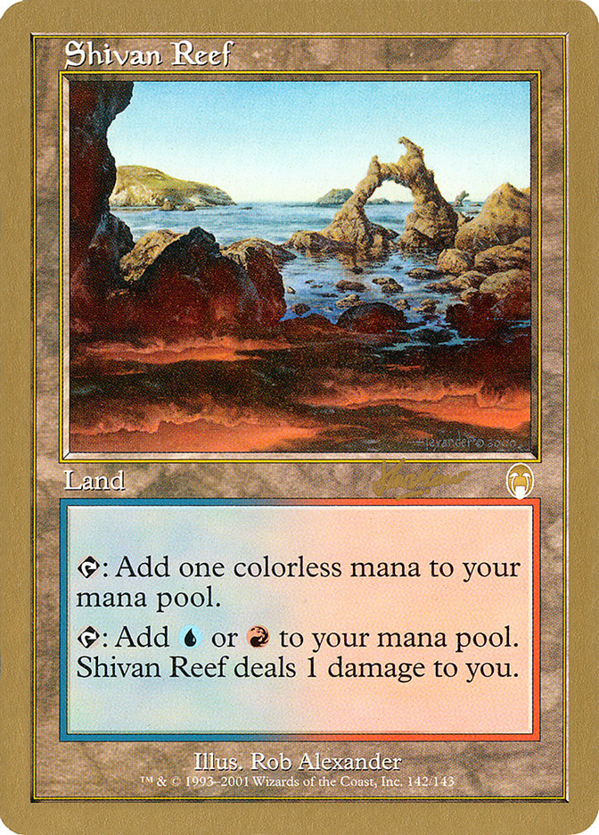 Shivan Reef (Sim Han How) [World Championship Decks 2002] | Good Games Morley