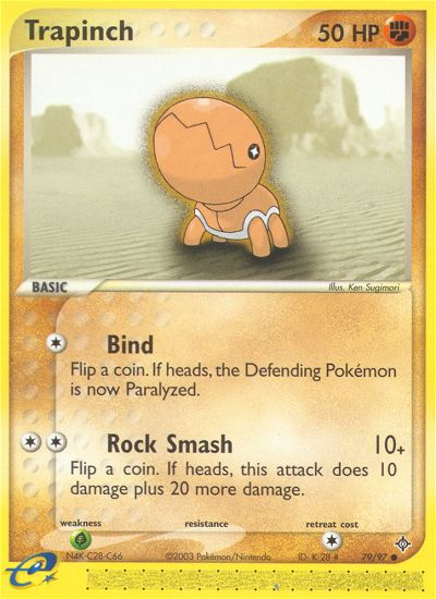 Trapinch (79/97) [EX: Dragon] | Good Games Morley