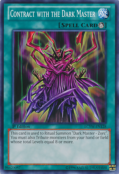 Contract with the Dark Master [LCYW-EN128] Common | Good Games Morley