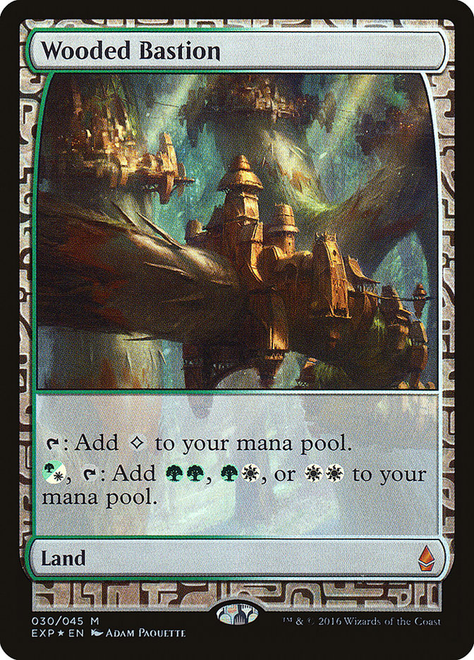 Wooded Bastion [Zendikar Expeditions] | Good Games Morley