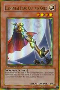 Elemental Hero Captain Gold [GLD2-EN025] Ultra Rare | Good Games Morley