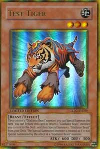 Test Tiger [GLD2-EN029] Ultra Rare | Good Games Morley