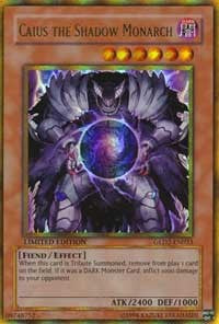 Caius the Shadow Monarch [GLD2-EN033] Ultra Rare | Good Games Morley