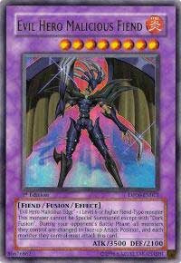 Evil Hero Malicious Fiend [DP06-EN013] Ultra Rare | Good Games Morley