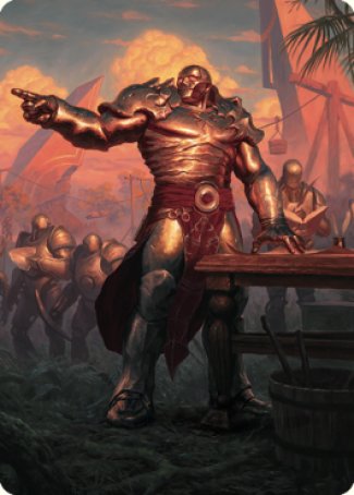 Karn, Living Legacy Art Card 1 [Dominaria United Art Series] | Good Games Morley