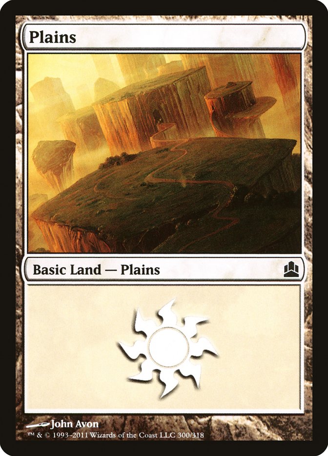Plains (300) [Commander 2011] | Good Games Morley