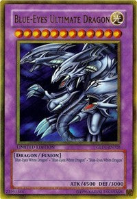 Blue-Eyes Ultimate Dragon [GLD1-EN028] Gold Rare | Good Games Morley