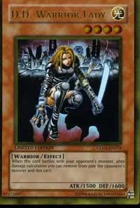 D.D. Warrior Lady [GLD1-EN015] Gold Rare | Good Games Morley