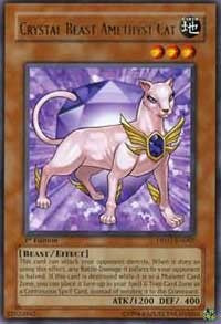 Crystal Beast Amethyst Cat [DP07-EN002] Rare | Good Games Morley