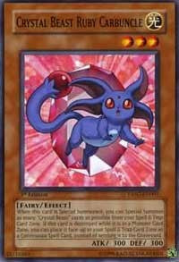 Crystal Beast Ruby Carbuncle [DP07-EN001] Common | Good Games Morley