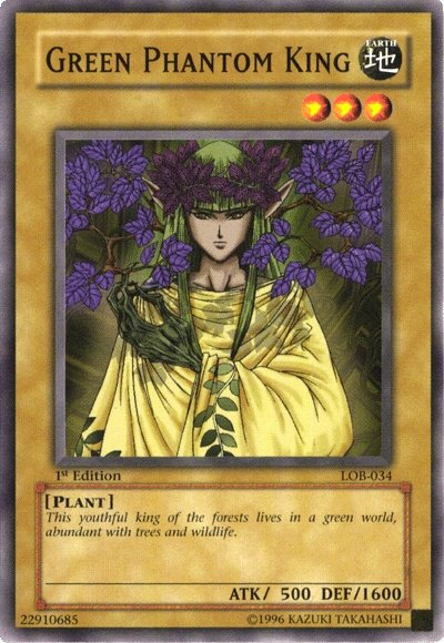 Green Phantom King [LOB-034] Common | Good Games Morley