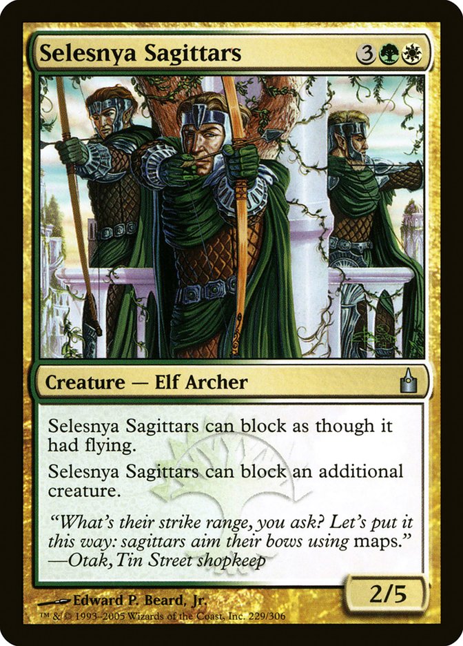 Selesnya Sagittars [Ravnica: City of Guilds] | Good Games Morley