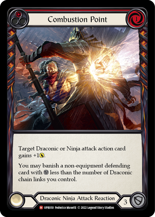 Combustion Point [UPR050] (Uprising)  Rainbow Foil | Good Games Morley