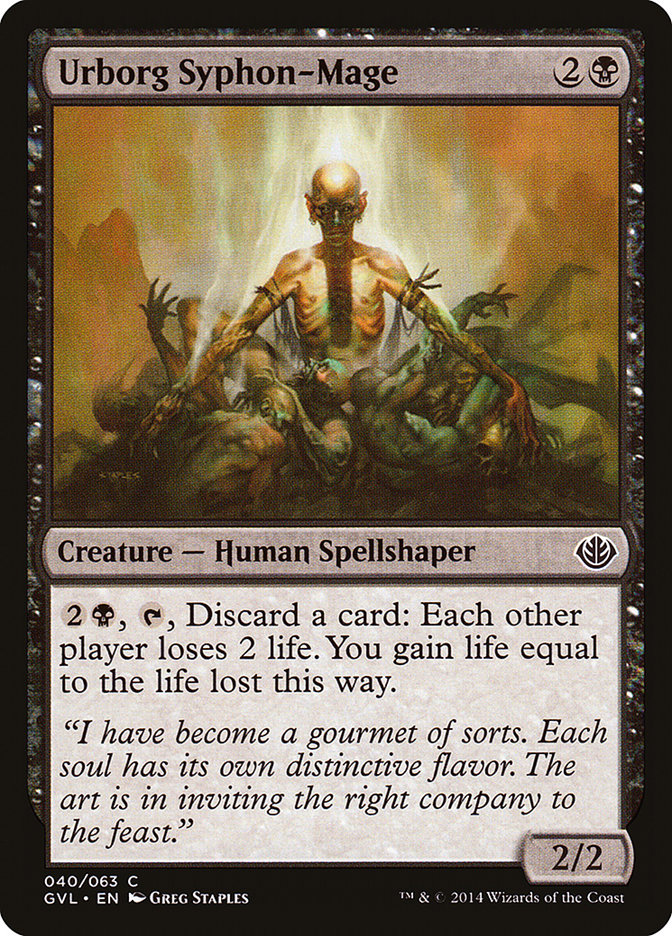 Urborg Syphon-Mage (Garruk vs. Liliana) [Duel Decks Anthology] | Good Games Morley