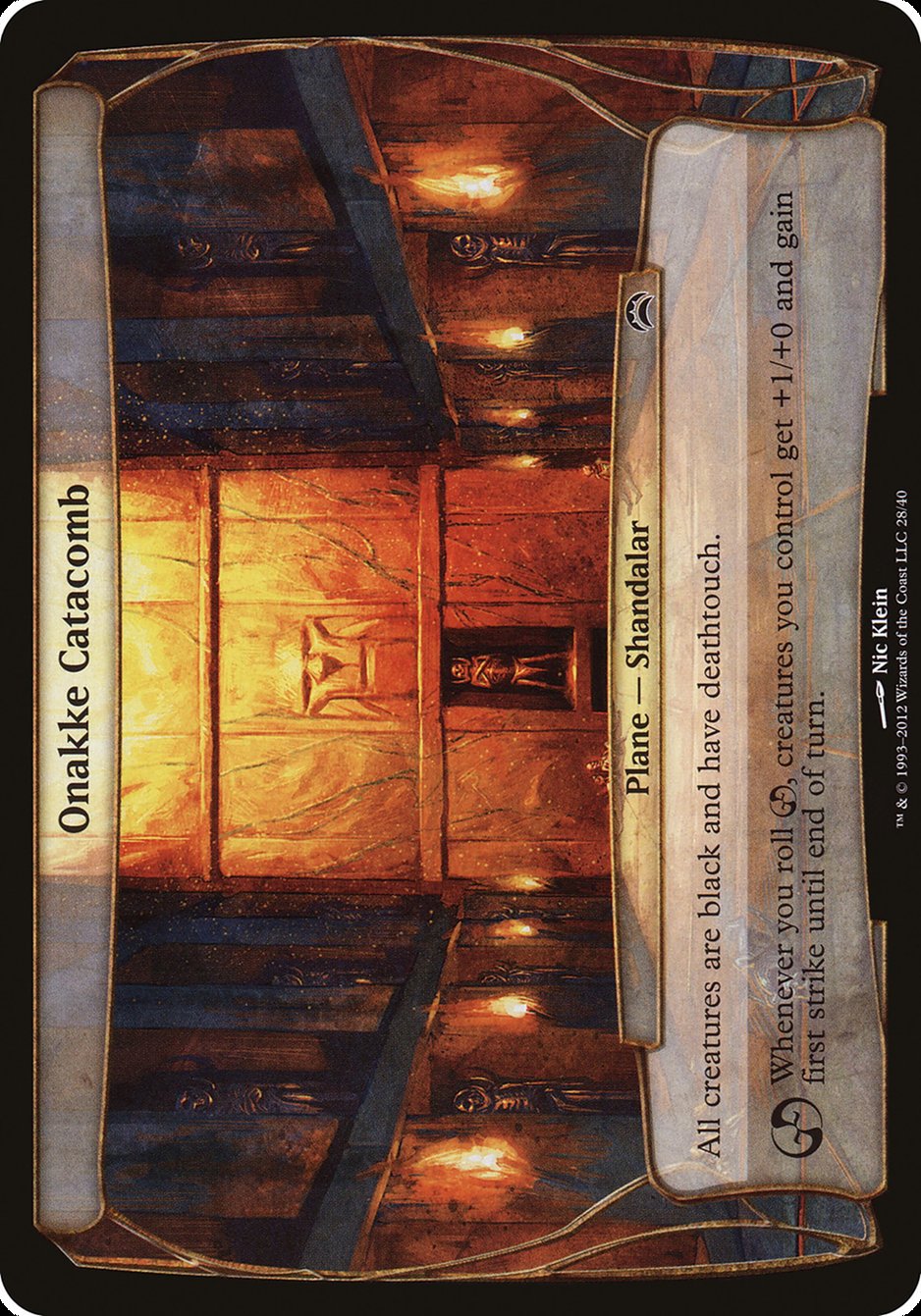 Onakke Catacomb (Planes) [Planechase 2012 Planes] | Good Games Morley