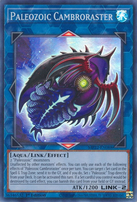Paleozoic Cambroraster [MP22-EN088] Super Rare | Good Games Morley