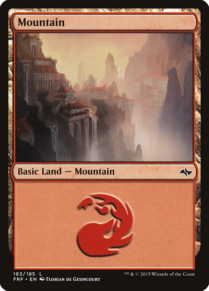 Mountain (183) [Fate Reforged] | Good Games Morley