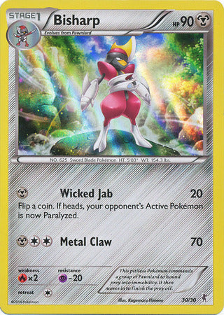 Bisharp (30/30) [XY: Trainer Kit 1 - Bisharp] | Good Games Morley