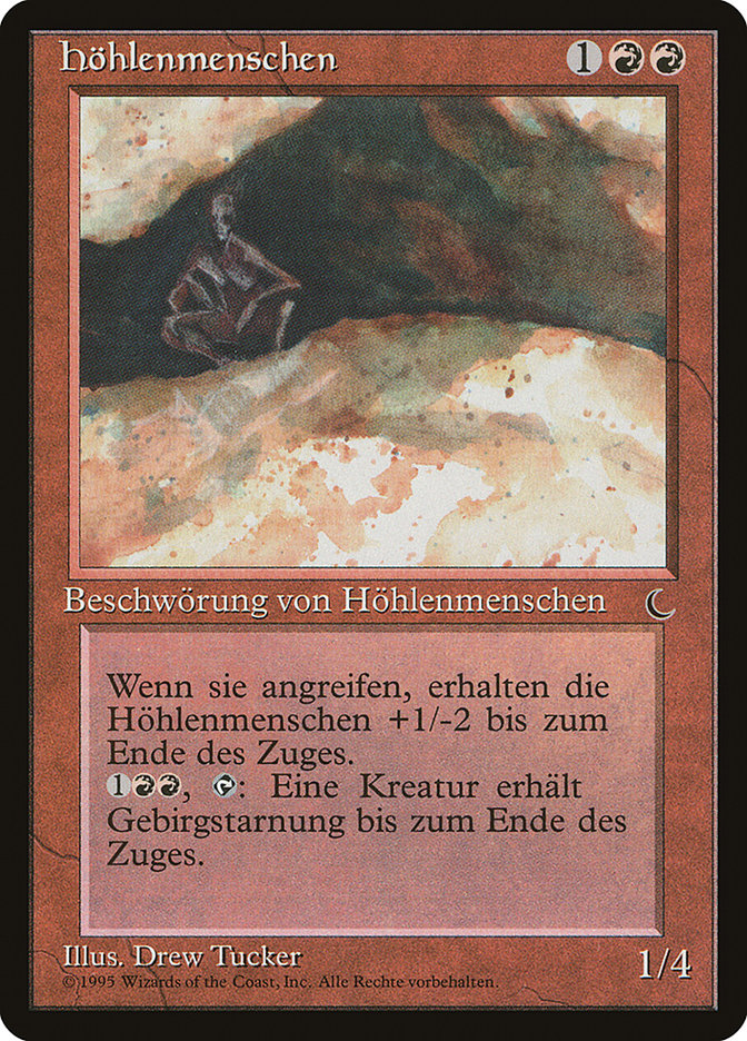 Cave People (German) - "Hohlenmenschen" [Renaissance] | Good Games Morley