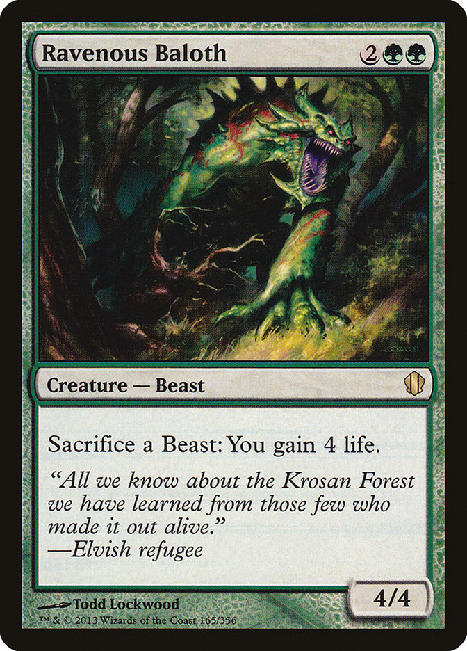 Ravenous Baloth [Commander 2013] | Good Games Morley