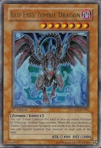 Red-Eyes Zombie Dragon [SDZW-EN001] Ultra Rare | Good Games Morley