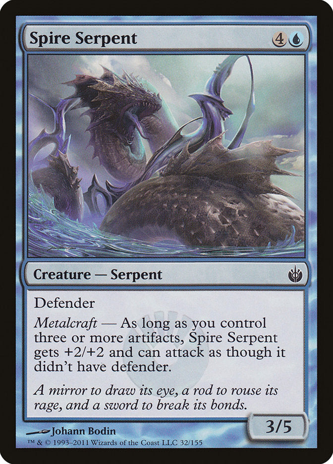 Spire Serpent [Mirrodin Besieged] | Good Games Morley