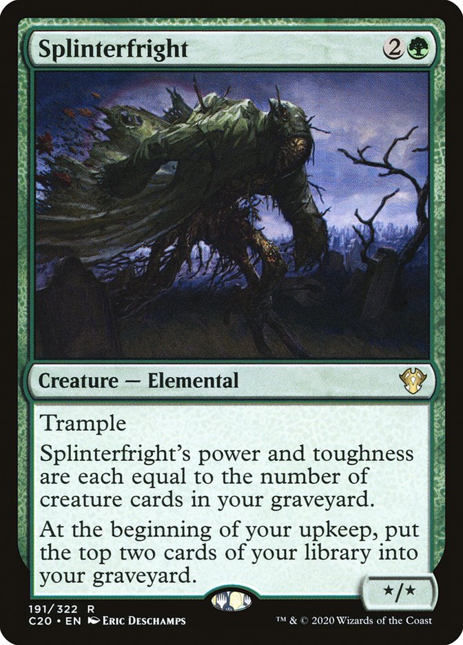 Splinterfright [Commander 2020] | Good Games Morley