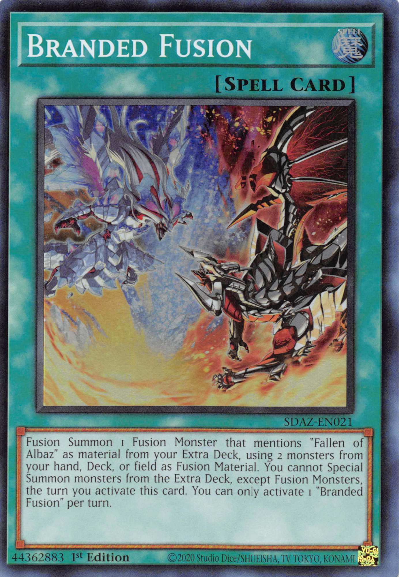 Branded Fusion [SDAZ-EN021] Super Rare | Good Games Morley